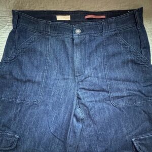 Pilcro Wide Leg Cargo Jeans